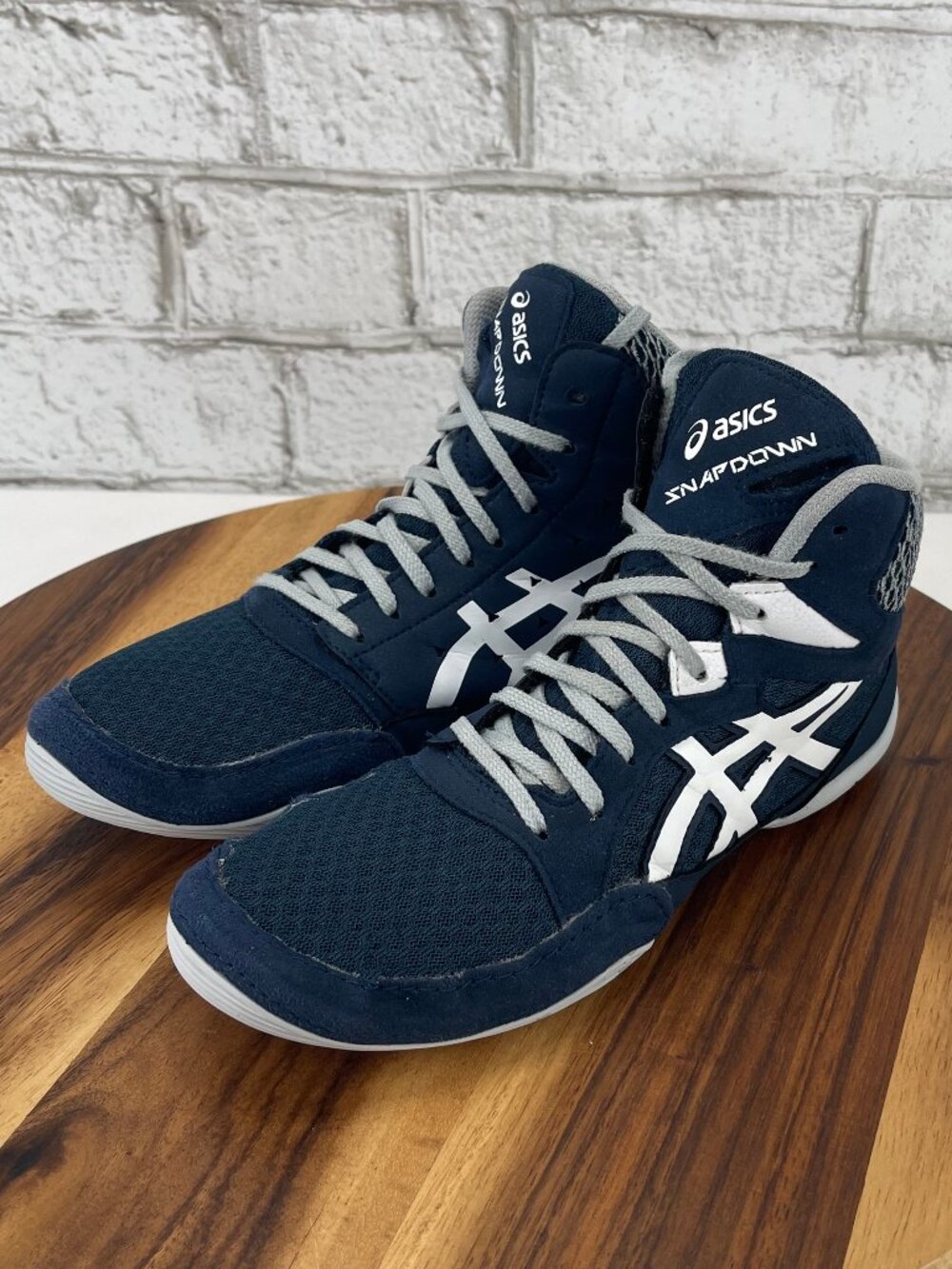 Asics Snapdown 3 Mens 5.5 French Blue White Wrestling Boxing Shoes 1081A030-403